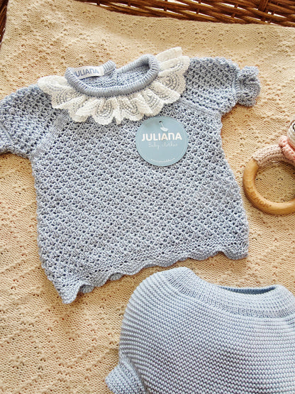 Conjunto Hilo 26059 Azul Pastel