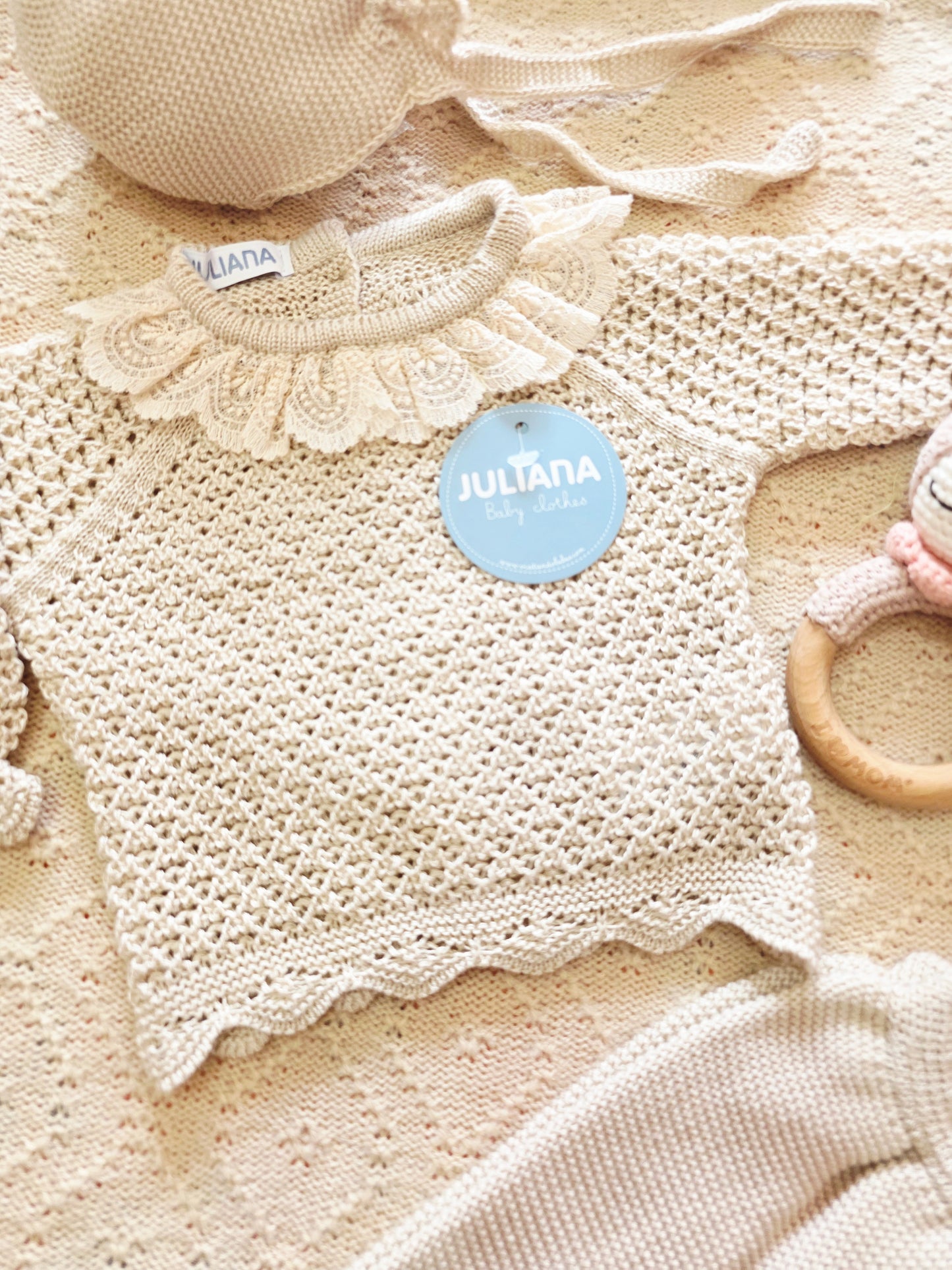 Conjunto 3p Hilo 26040 Beige