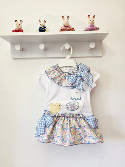Conjunto Niña Familia Gallina