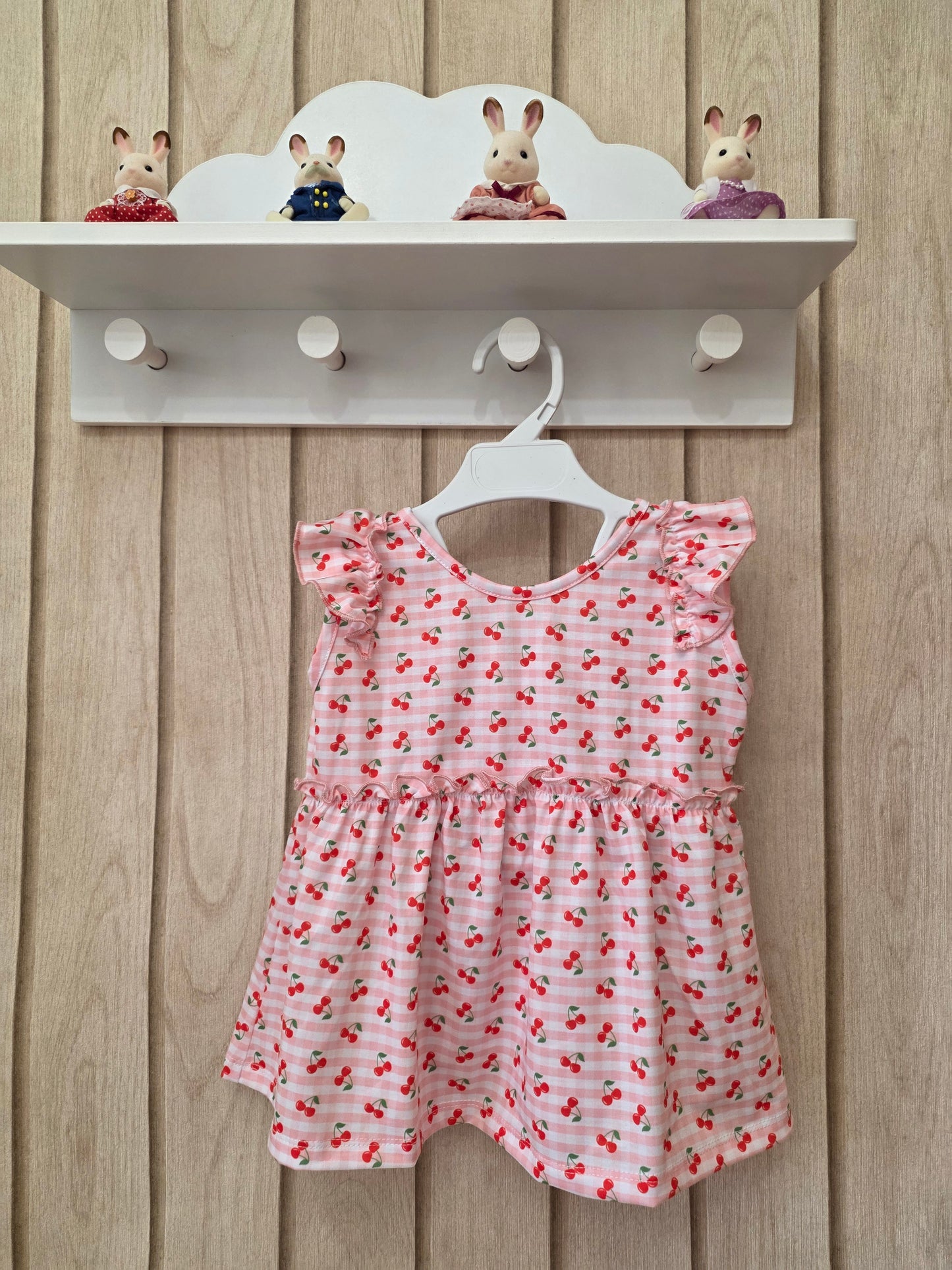 Vestido Cerezas Rojo