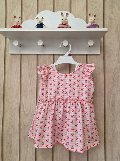 Vestido Cerezas Rojo