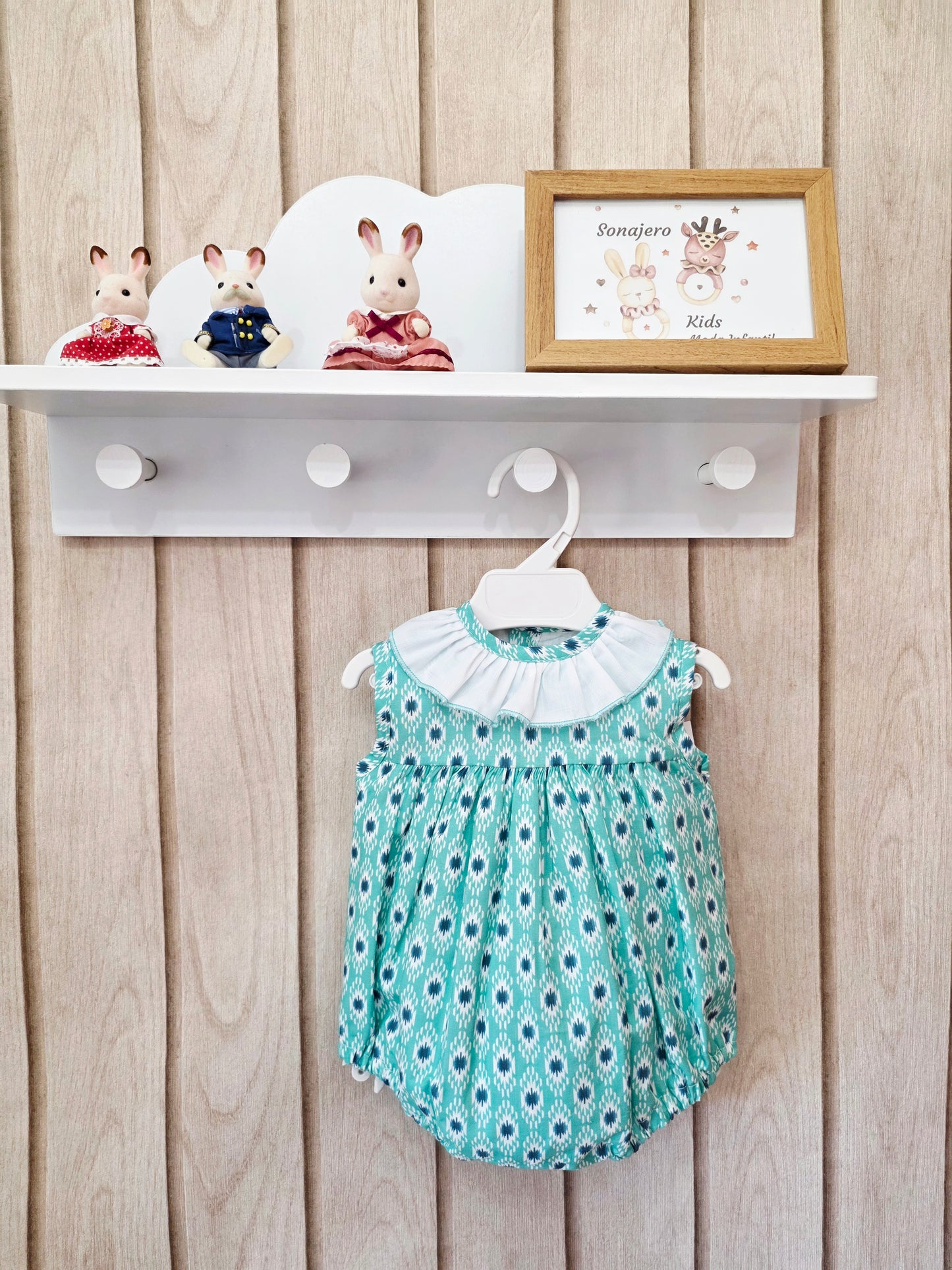 Conjunto Niño Nubes de Menta