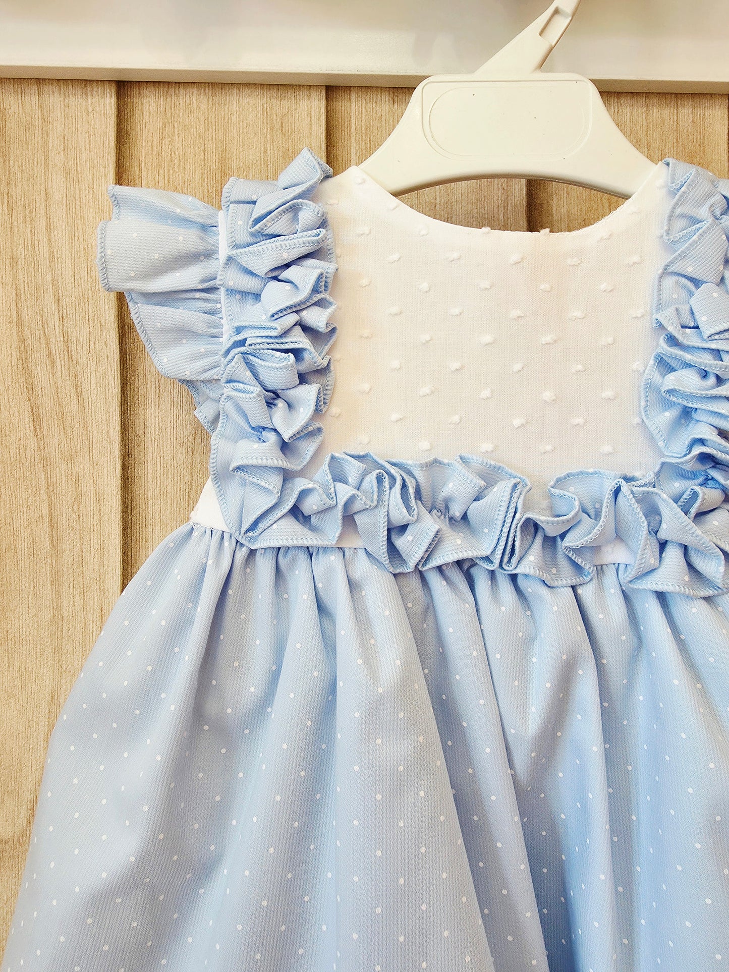 Vestido Topitos De Cielo
