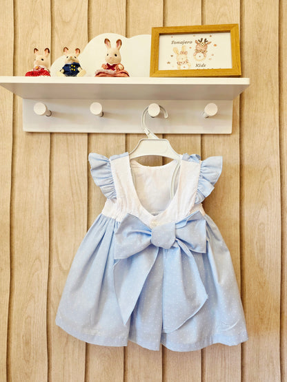 Vestido Topitos De Cielo