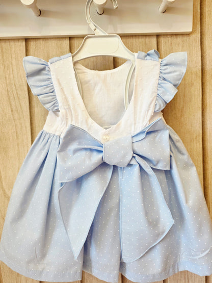 Vestido Topitos De Cielo