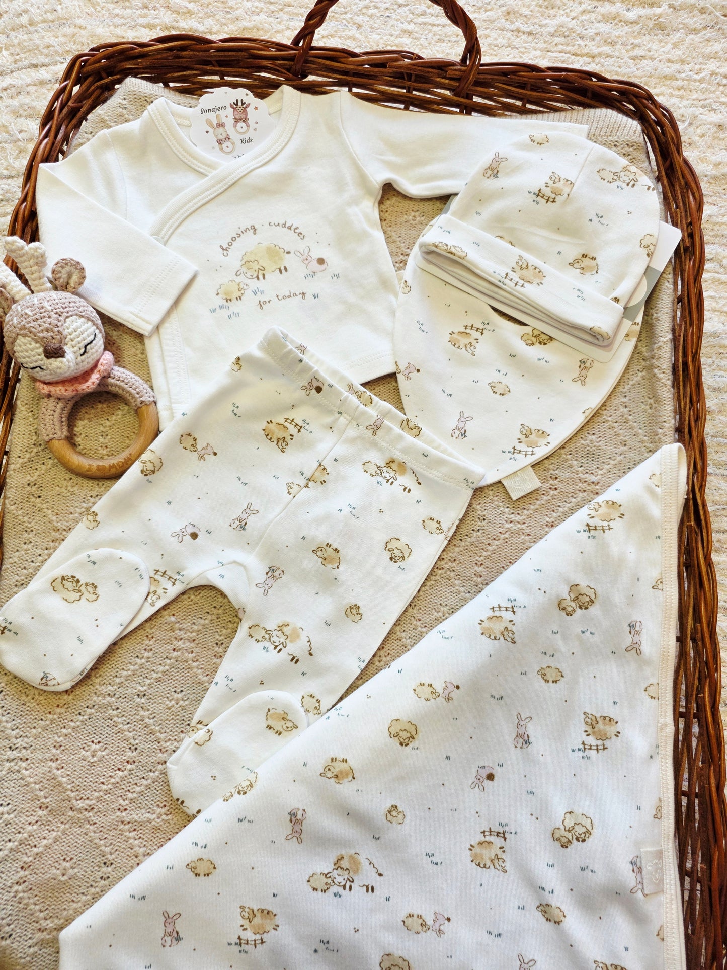 Set 5 Piezas Sheep