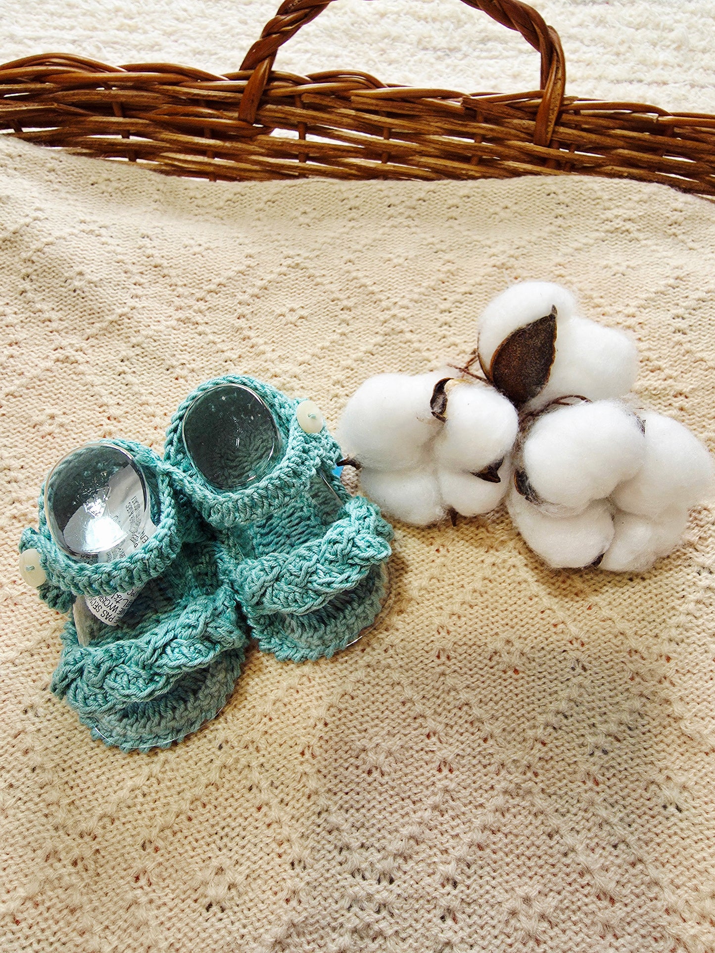 Sandalia Crochet Trenza