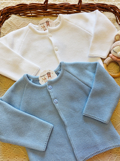 Chaqueta Punto Bobo Blanco