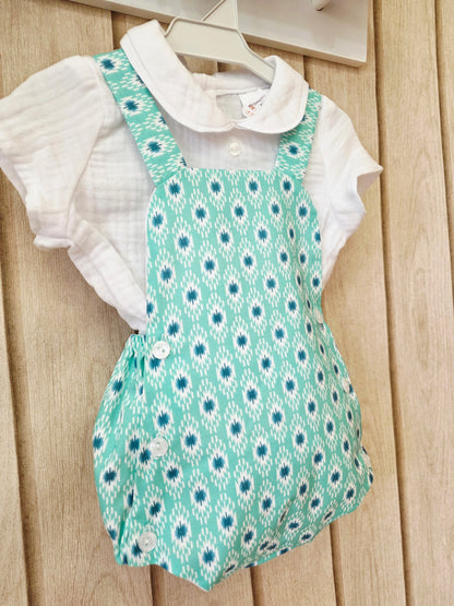 Conjunto Niño Nubes de Menta