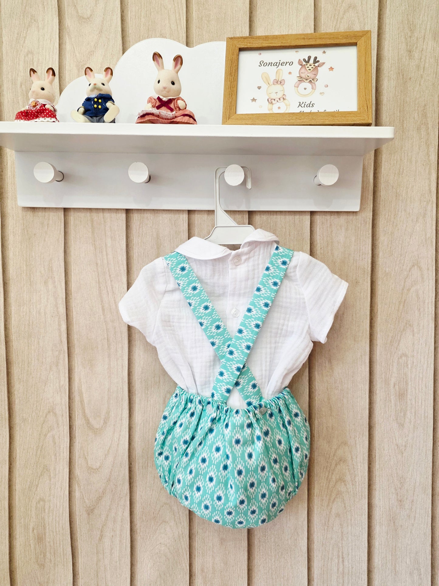 Conjunto Niño Nubes de Menta