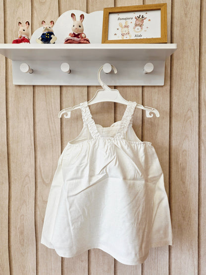 Vestido Aura Blanca Brilli