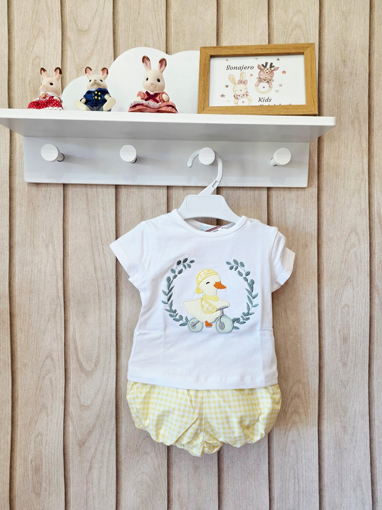 Conjunto Niño Pato Bici