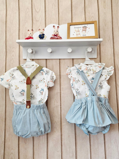 Conjunto Niño Selva Chic