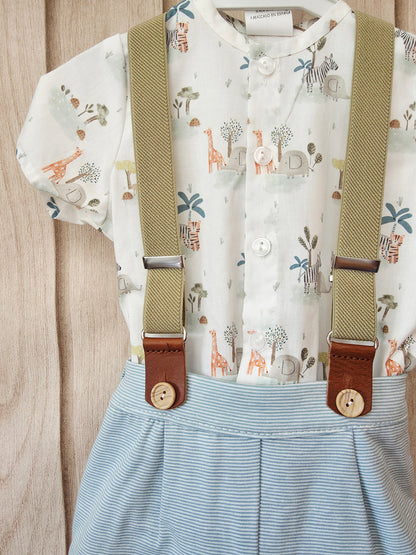 Conjunto Niño Selva Chic