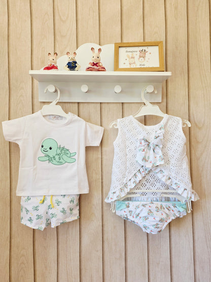 Conjunto Baño Niño Tortuguita
