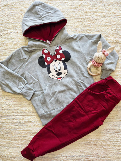 Conjunto Minnie Gris