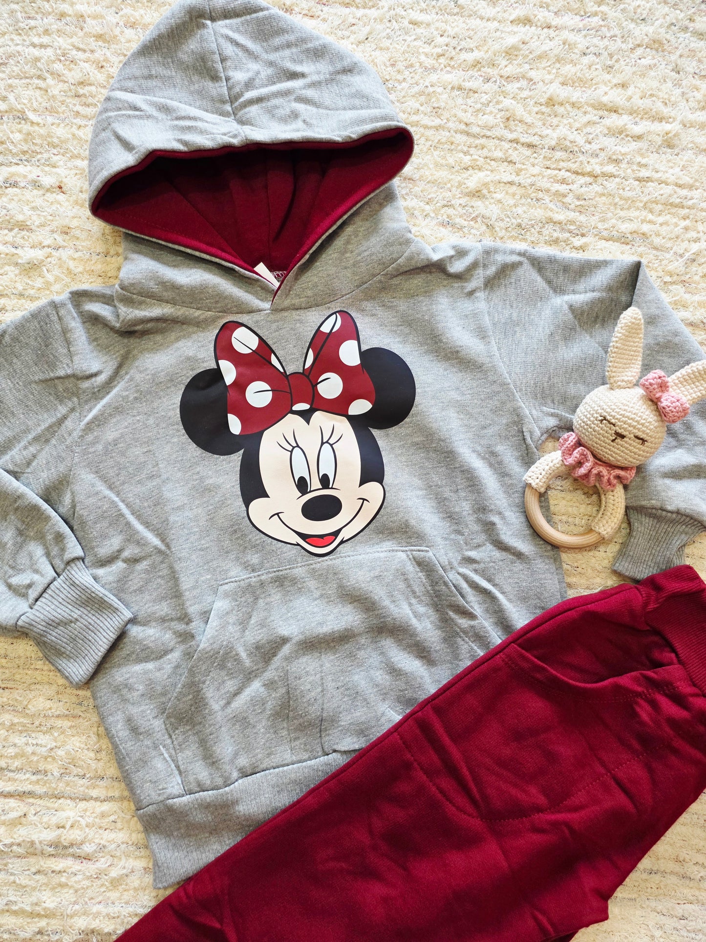 Conjunto Minnie Gris