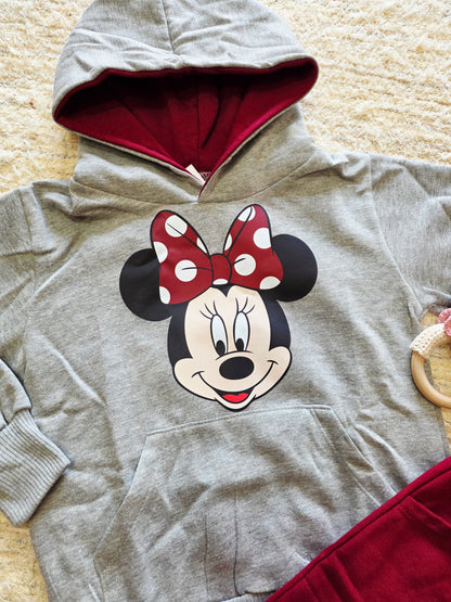 Conjunto Minnie Gris