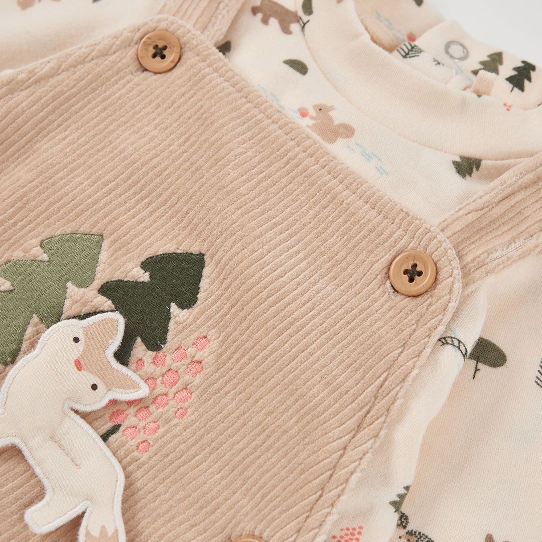 Conjunto Body Peto Zorrito Del Bosque