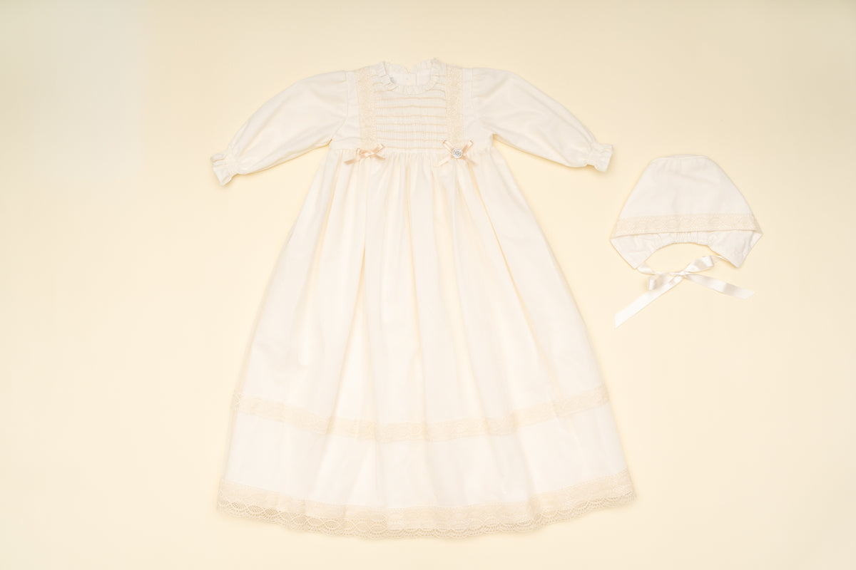 Conjunto Faldo Bautizo Granlei