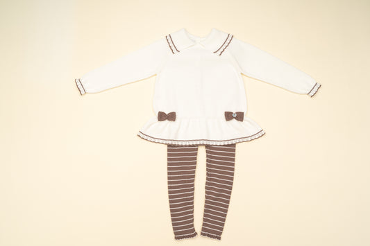 Conjunto Leggins Punto Choco