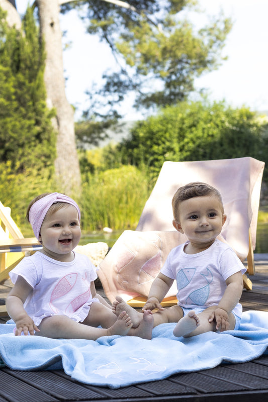 Conjunto Niña Baño Cachemir