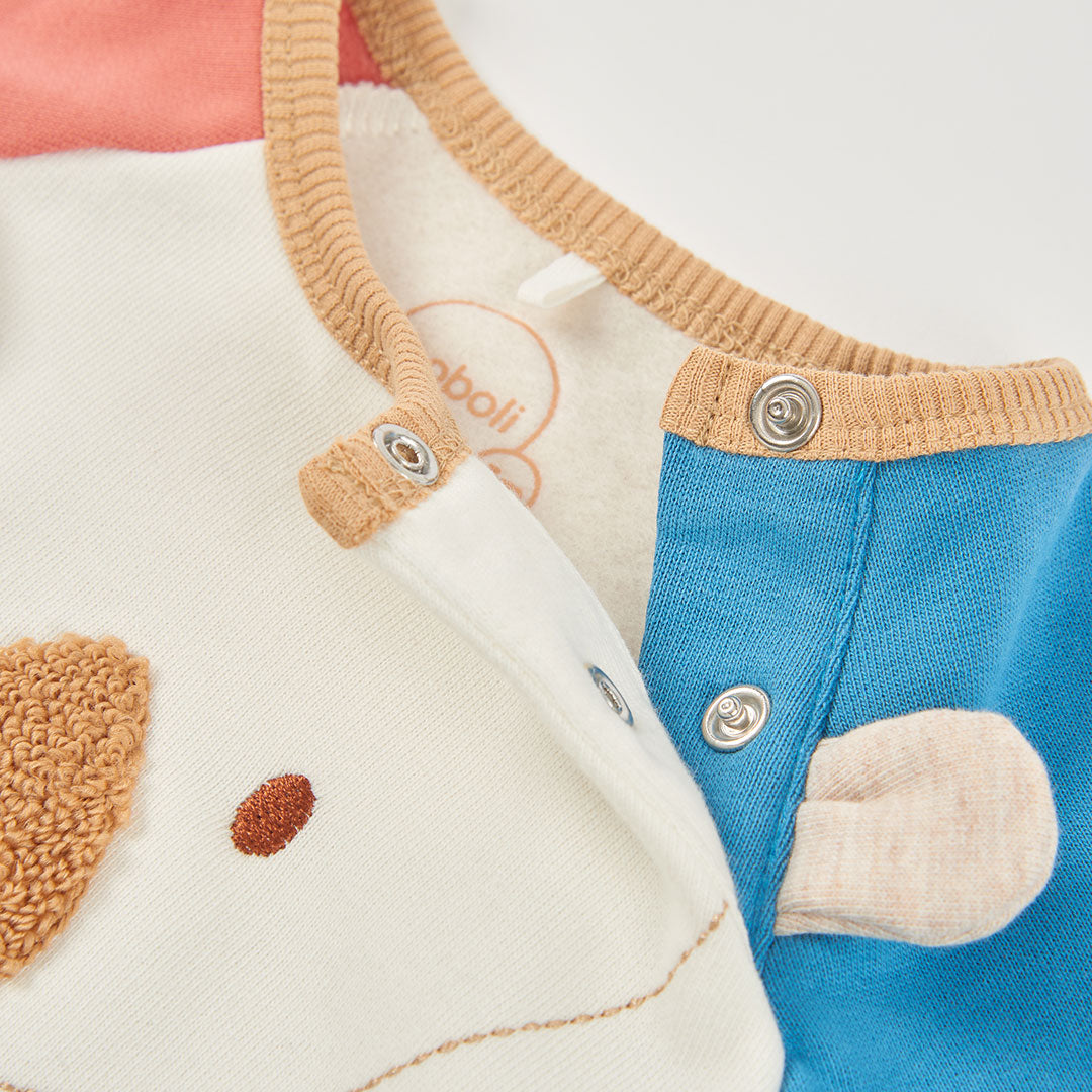 Conjunto Oso Tricolor Boboli