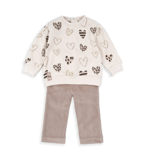 Conjunto Corazones Cien