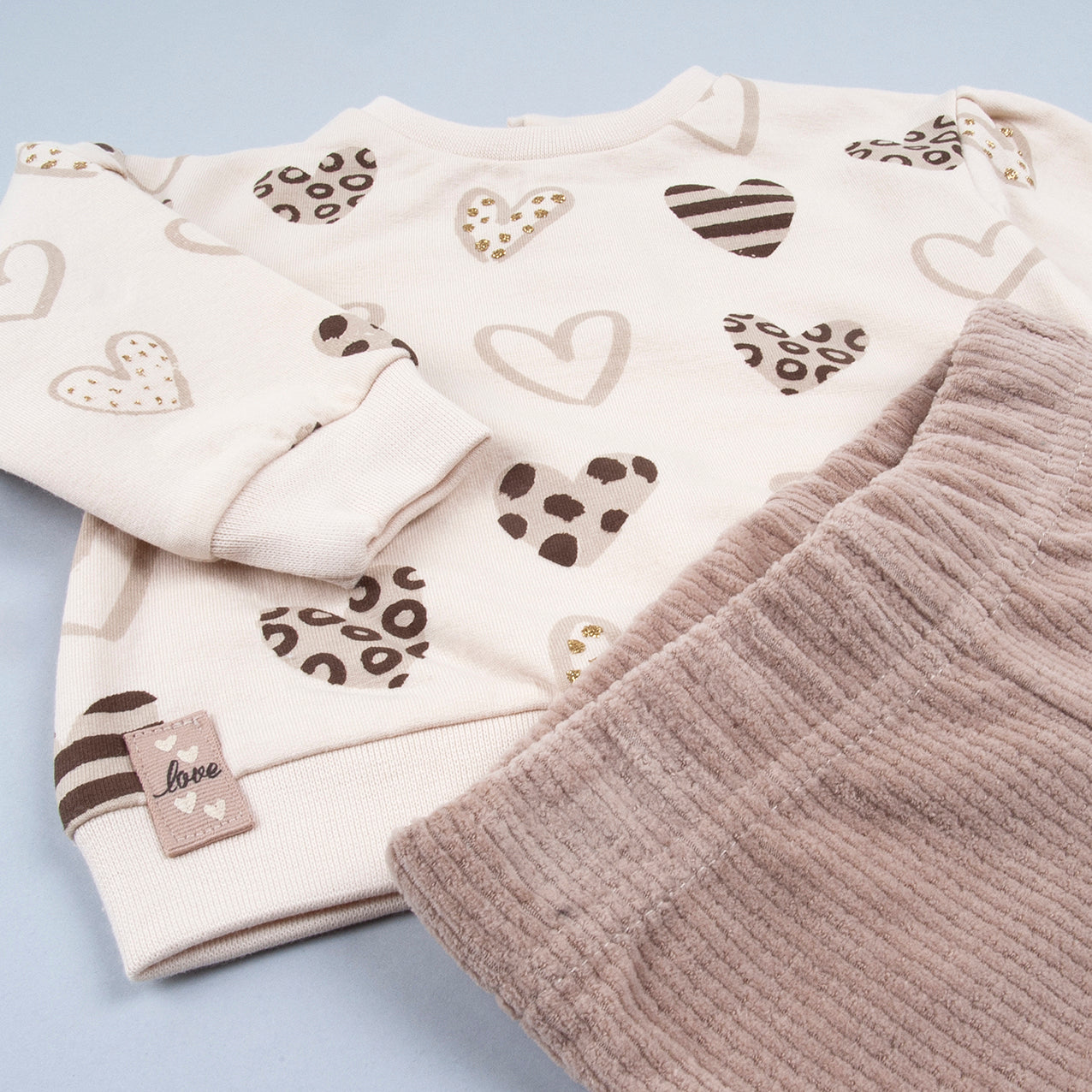 Conjunto Corazones Cien