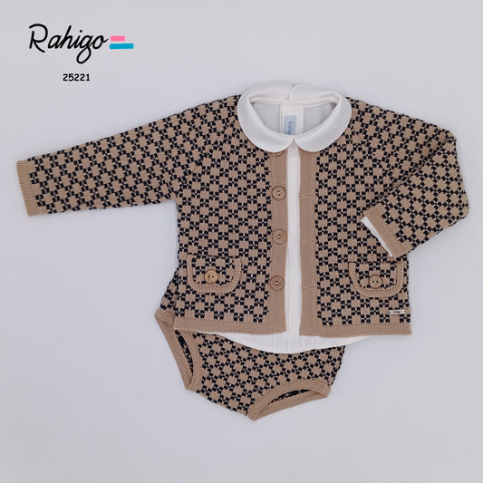 Conjunto Niño Rahigo 3 piezas Paris