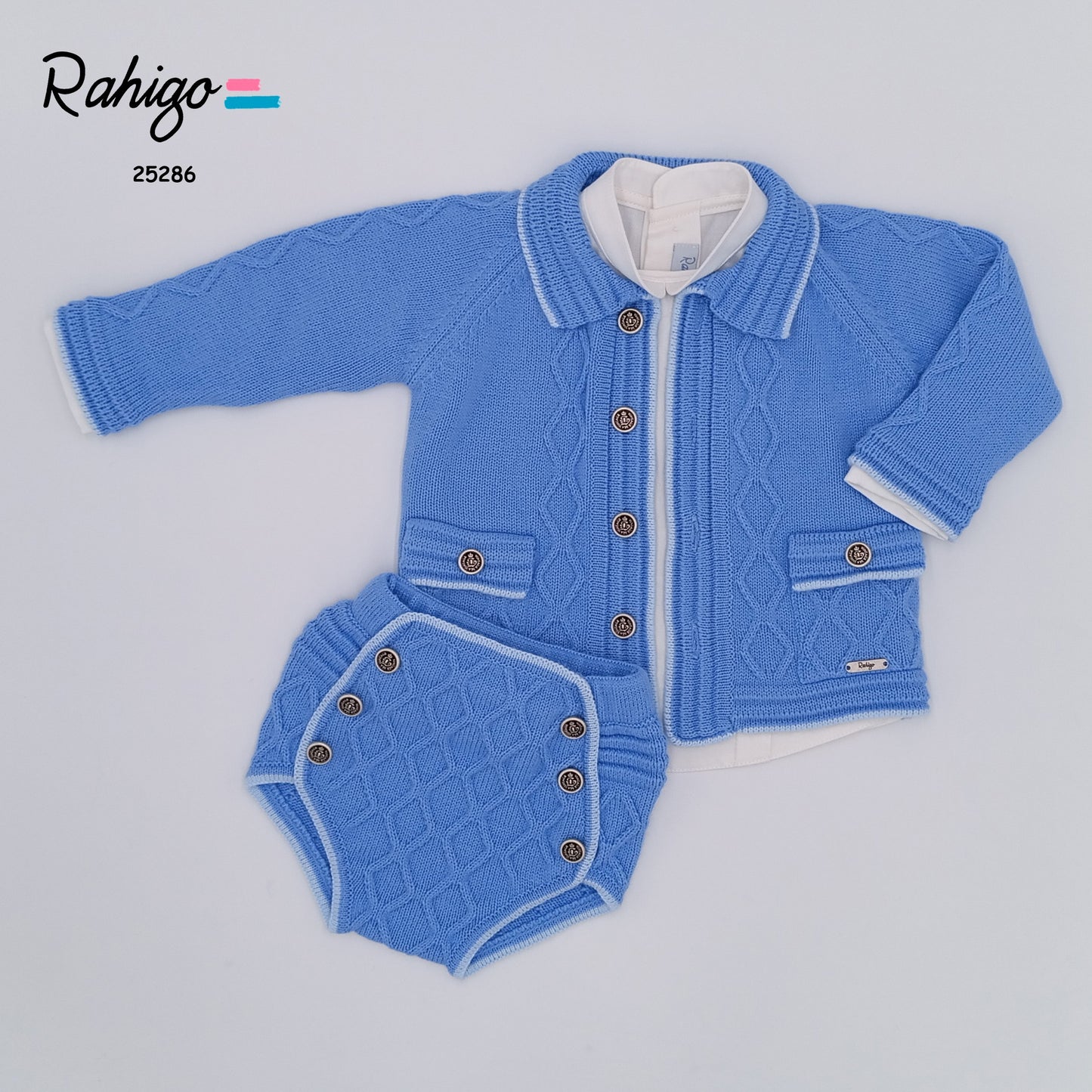 Conjunto 3 piezas Rahigo Principe Azul