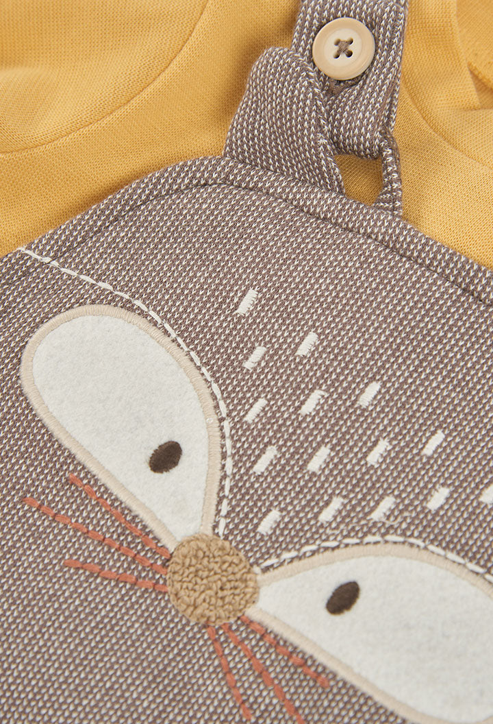 Conjunto Peto y Body Cat