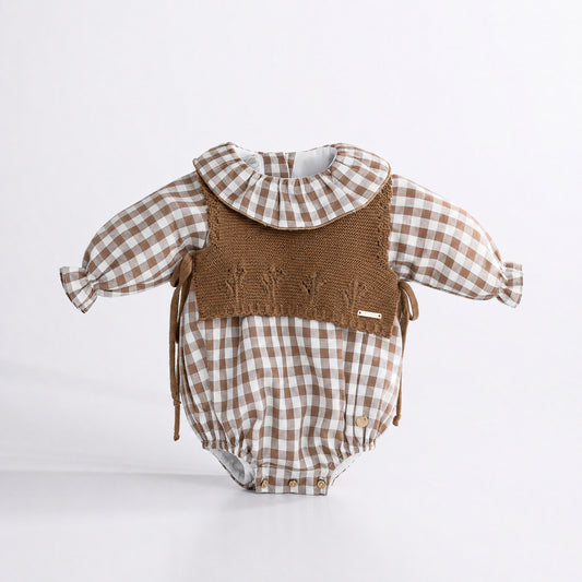 Pelele Tela Chocolate - Pangasa Baby