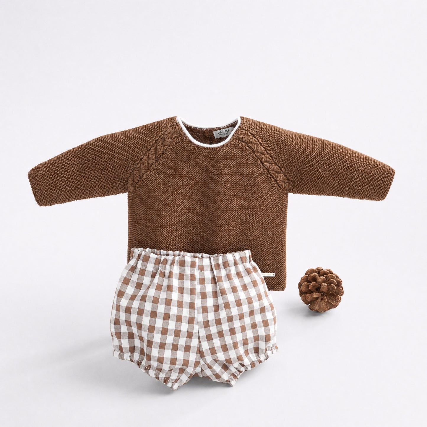 Conjunto 2 Piezas Chocolate-Pangasa Baby
