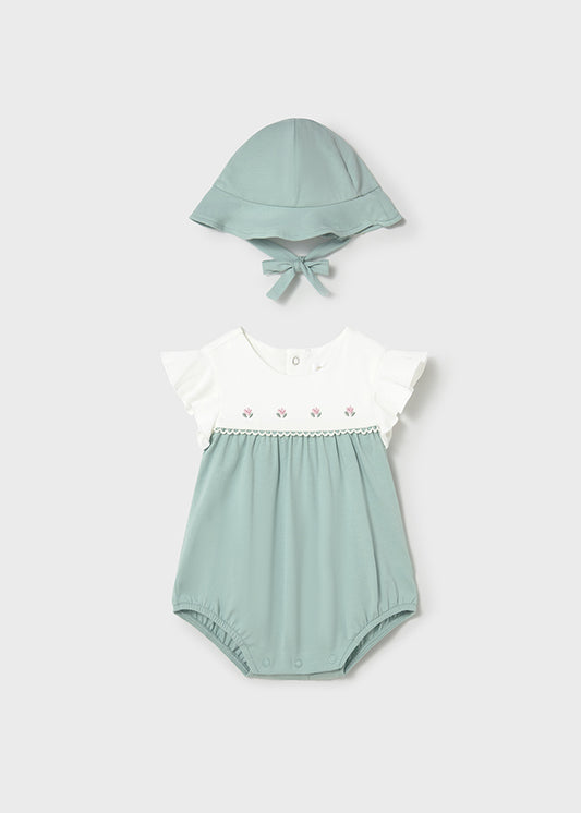 Conjunto Pelele Mini Flores