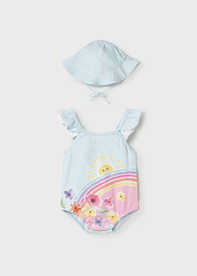 Conjunto Baño Gorro Sol Mayoral