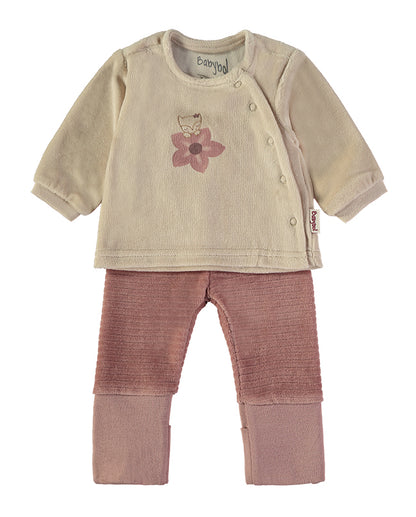 Conjunto Zorrito Flor