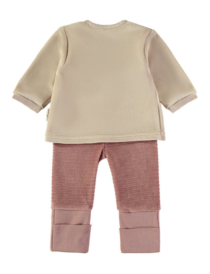 Conjunto Zorrito Flor