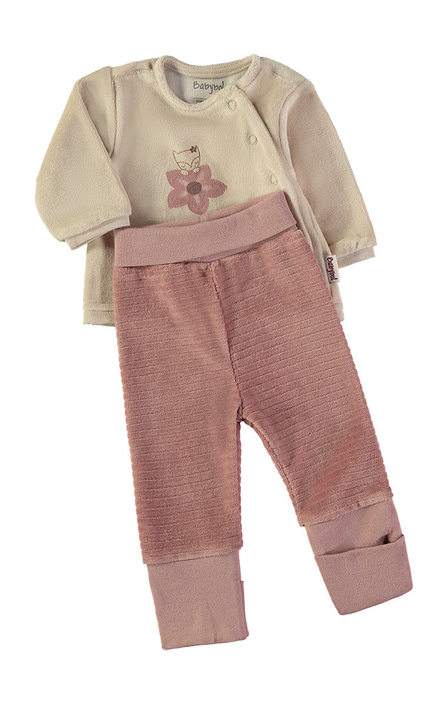Conjunto Zorrito Flor
