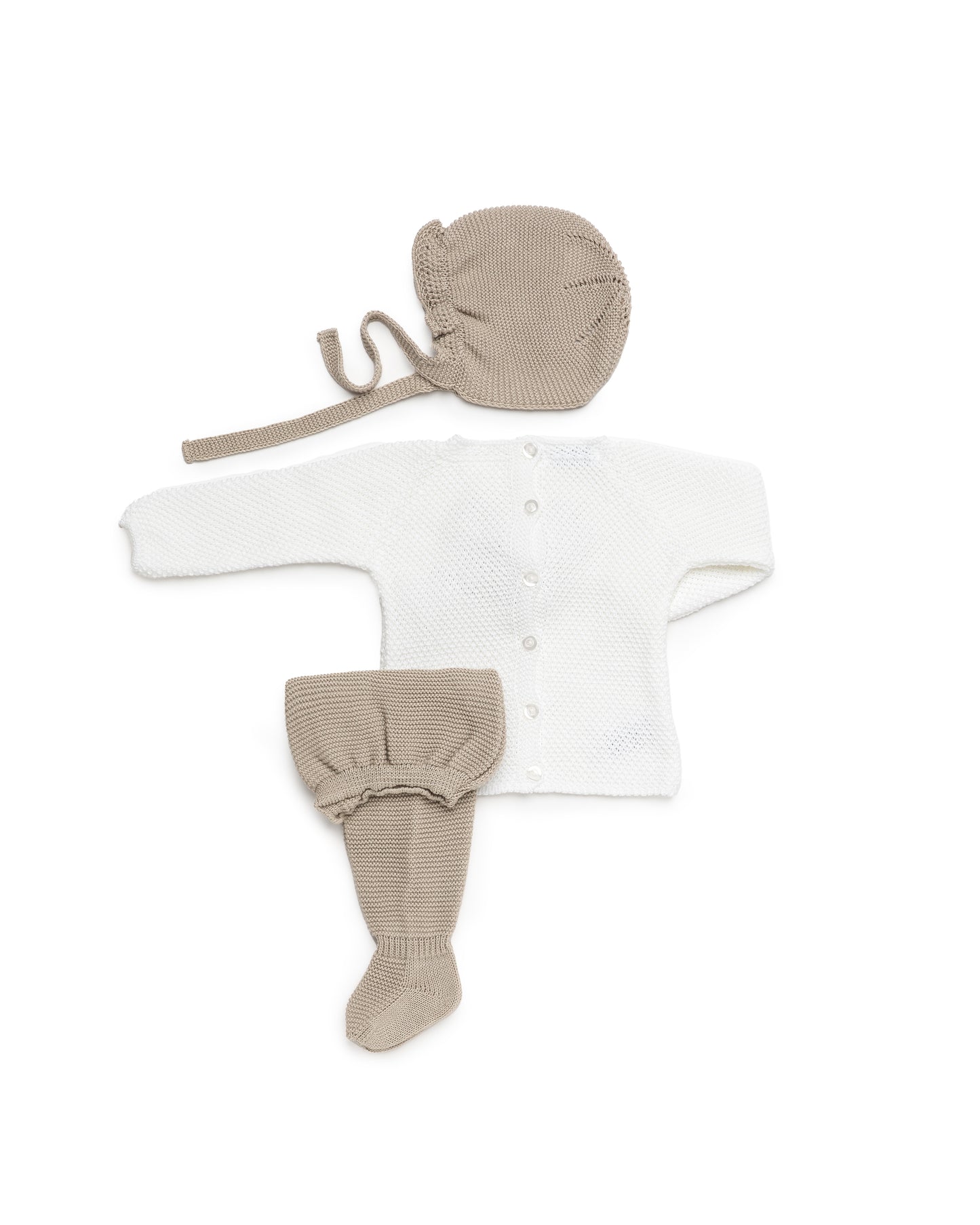 Conjunto Hilo 26035 Crudo Beige