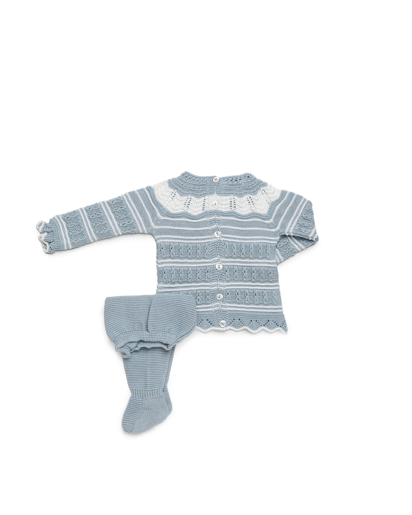 Conjunto Hilo 26046 Azul Pastel