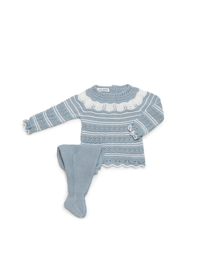 Conjunto Hilo 26046 Azul Pastel