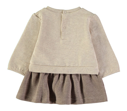 Vestido Lazos Piedra