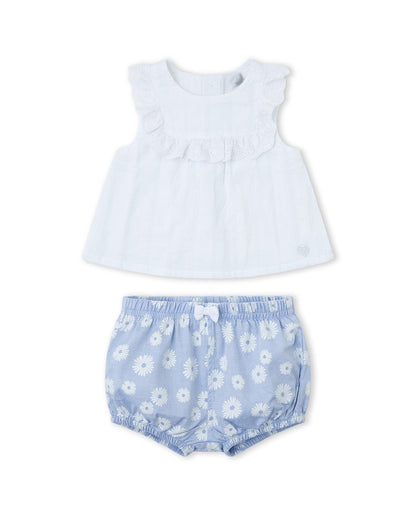 Conjunto Margaritas Blue