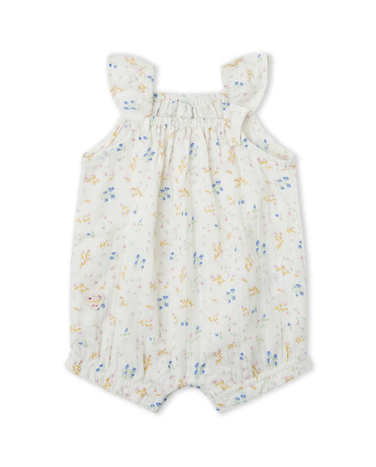 COnjunto Pelele Gorro Floral