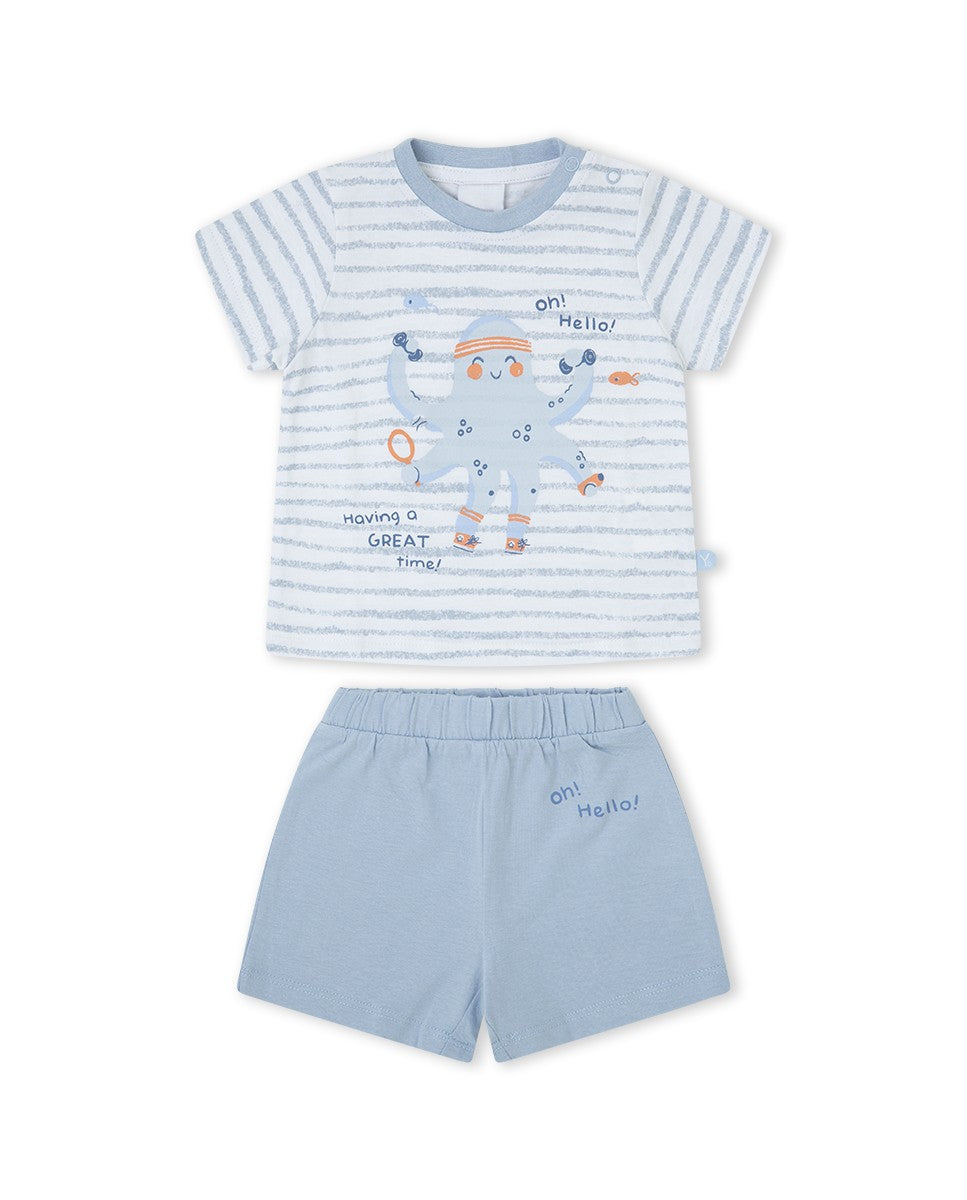 Conjunto Pijama Oh Hello Corto