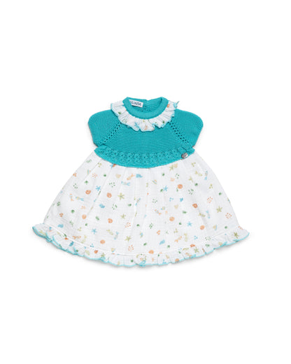 Vestido 26127 Turquesa