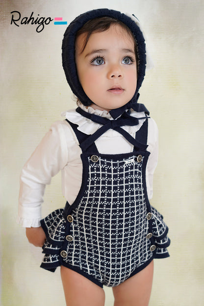 Conjunto Infantil Rahigo 26206 | Camisa y Peto de Punto | Sonajero Kids