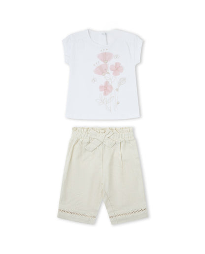 Conjunto Niña Fores Tull
