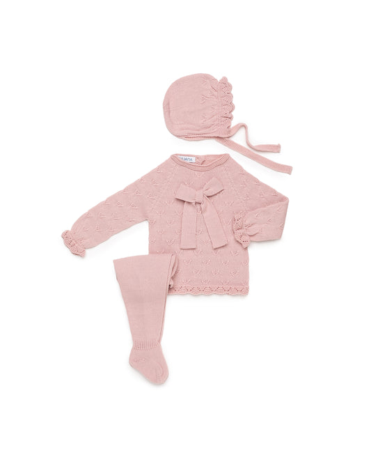 Conjunto 26541 Rosa Empolvado 3 Piezas